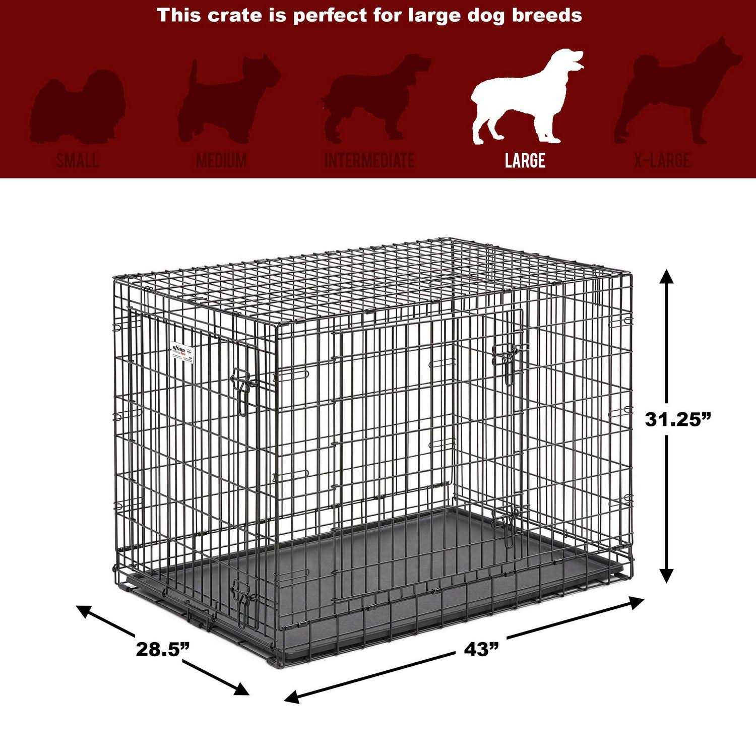 Midwest Ultima Pro Double Door Dog Crate