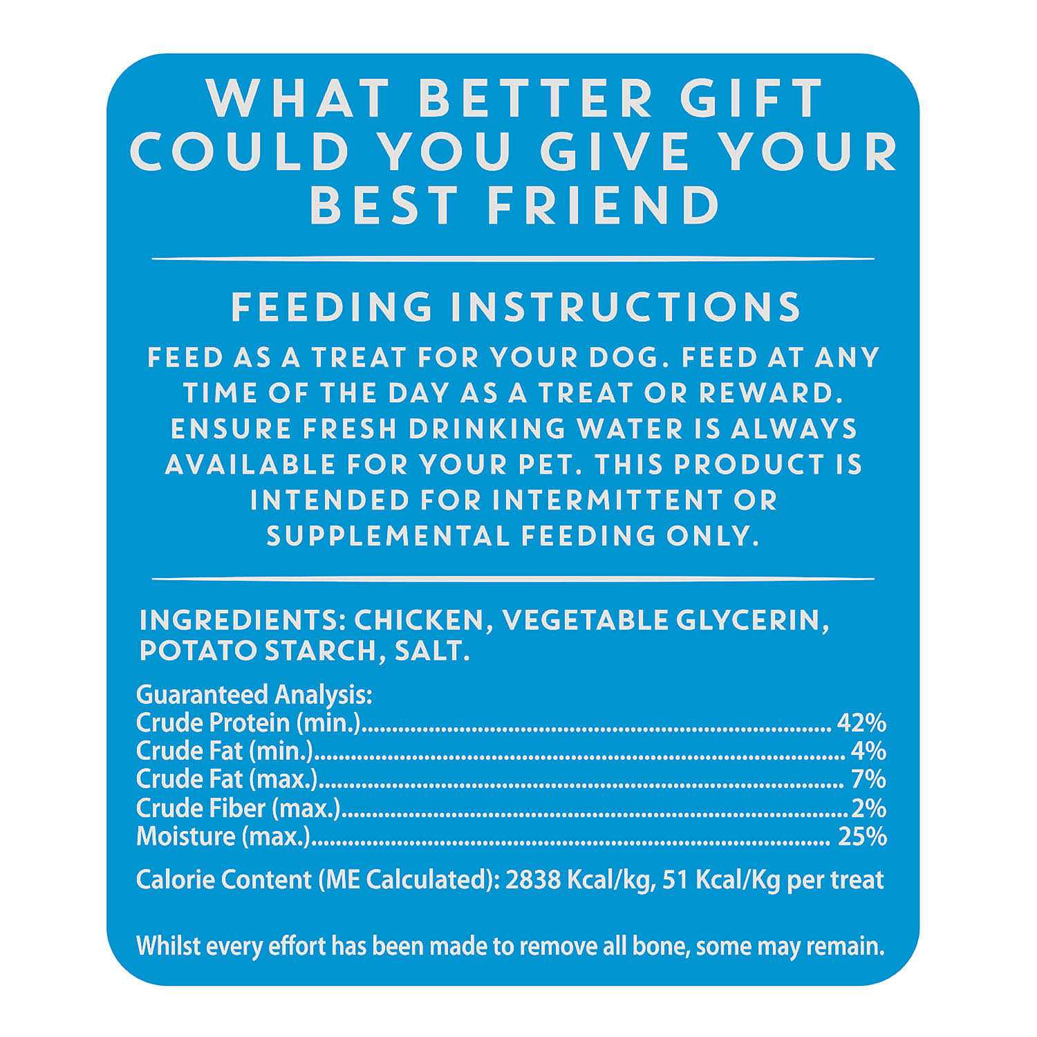 Member’s Mark Chicken Jerky Recipe Dog Treats