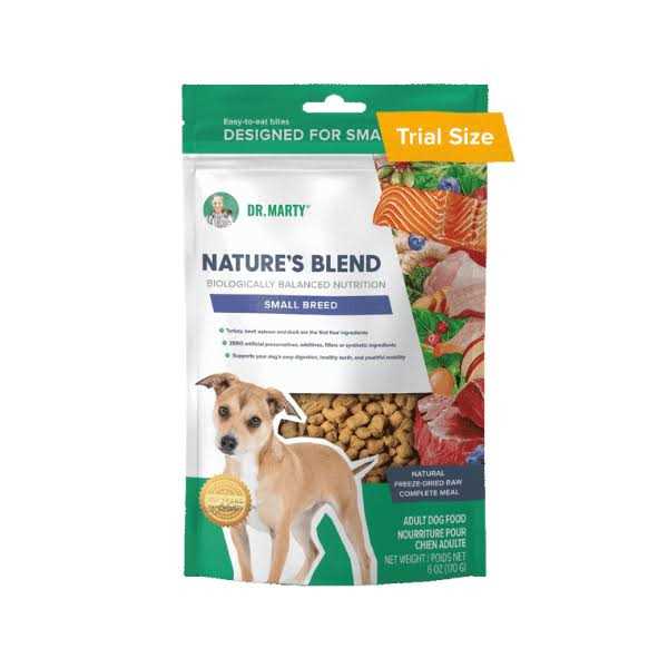 Dr. Marty Freeze Dried Raw Nature’s Blend Small Breed Dog Food