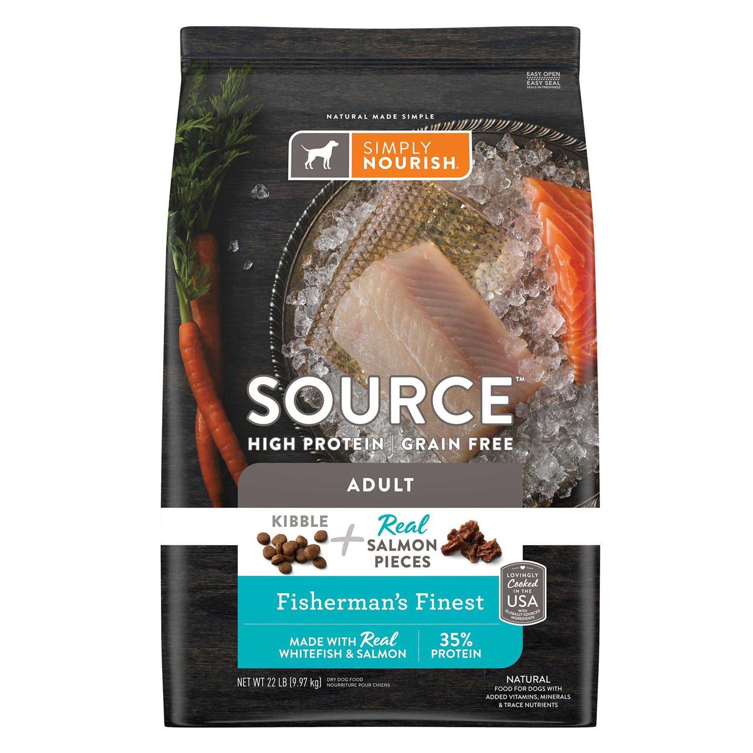 Simply Nourish Source Kibble + Adult Dry Dog Food