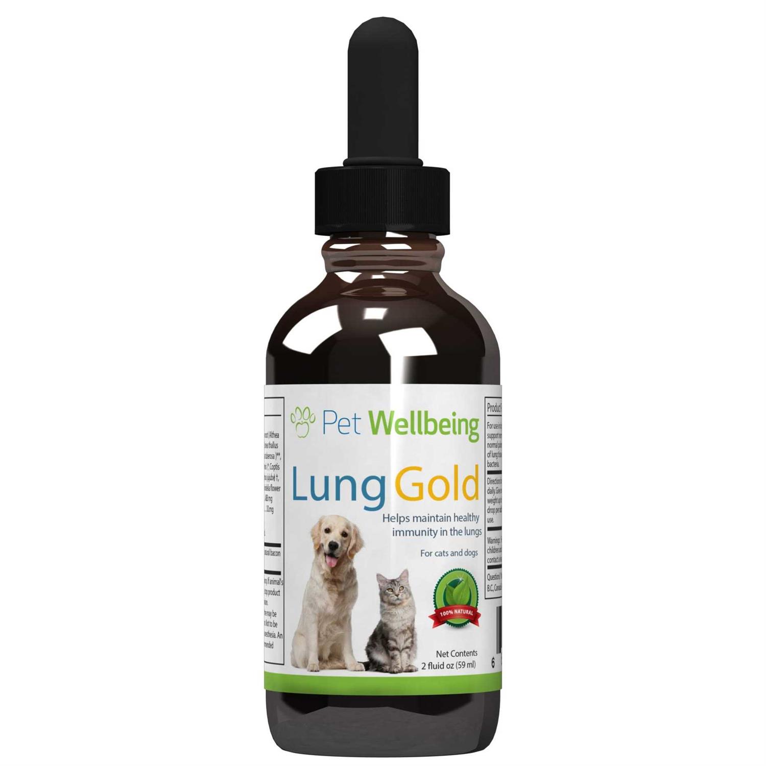 Pet Wellbeing Throat Gold Cough Throat Soother for Dogs