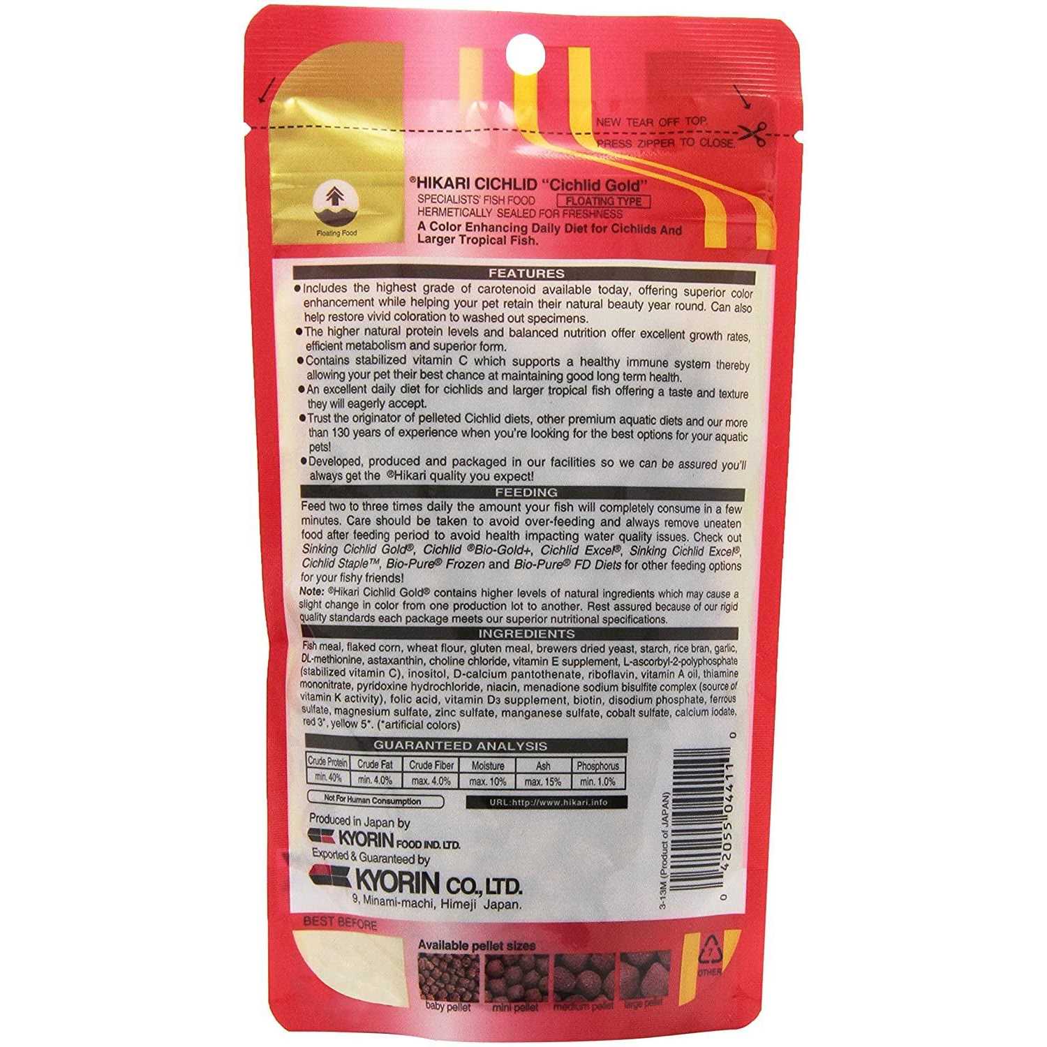 Hikari Cichlid Gold