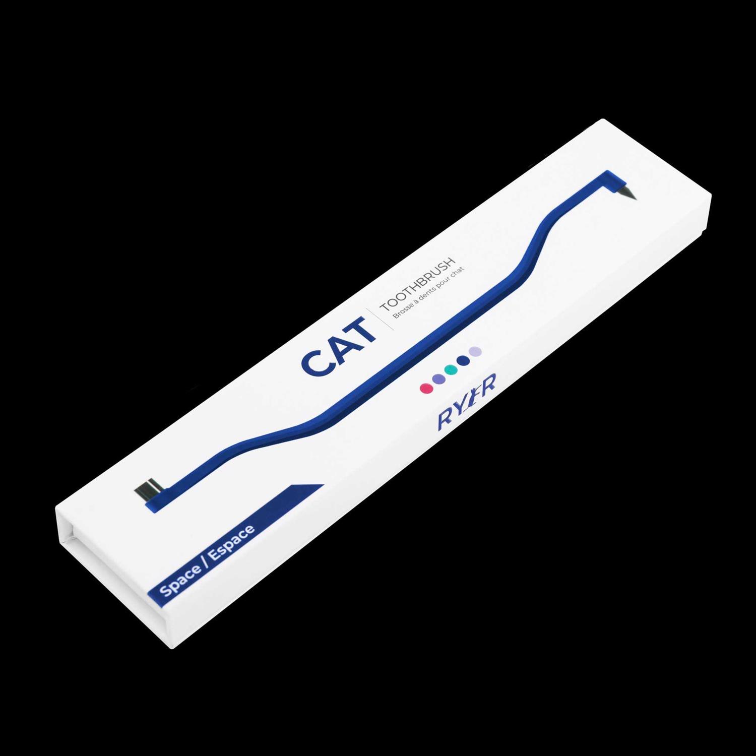 RYERCAT Dual Sided Cat Toothbrush