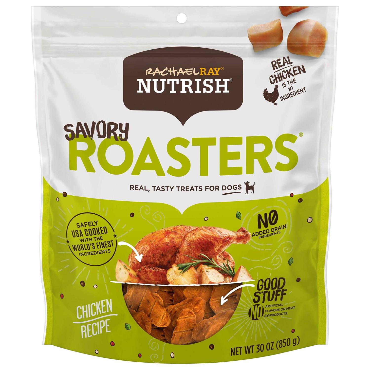 Rachael Ray Nutrish Savory Roasters Dog Treats Chicken
