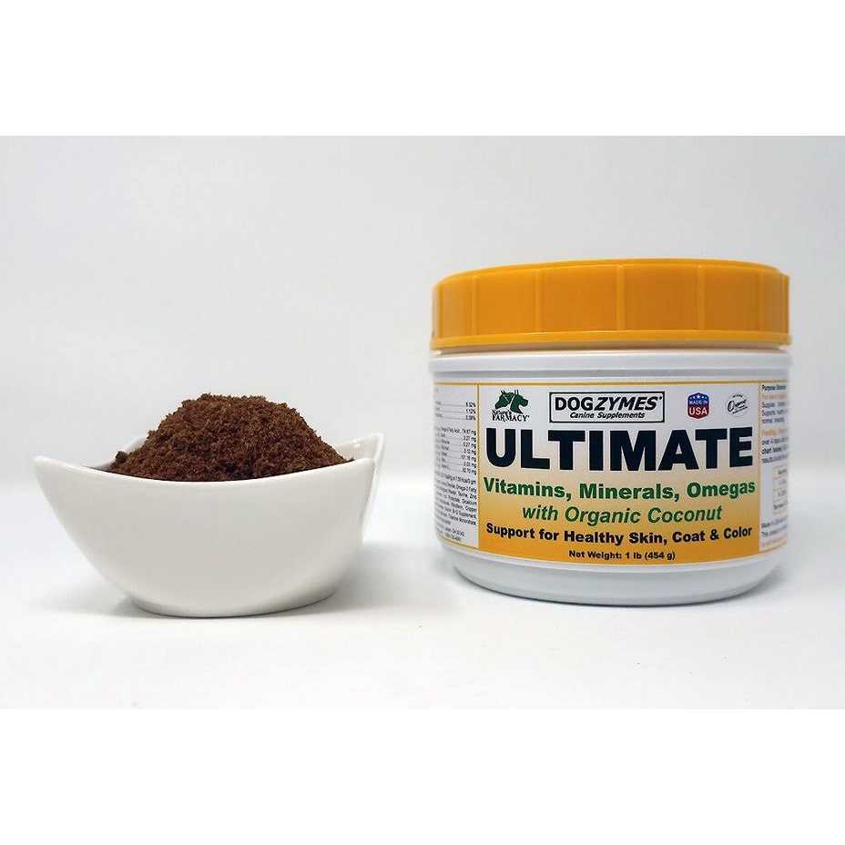 Dogzymes Ultimate for Best Skin/Coat with Organic Coconut