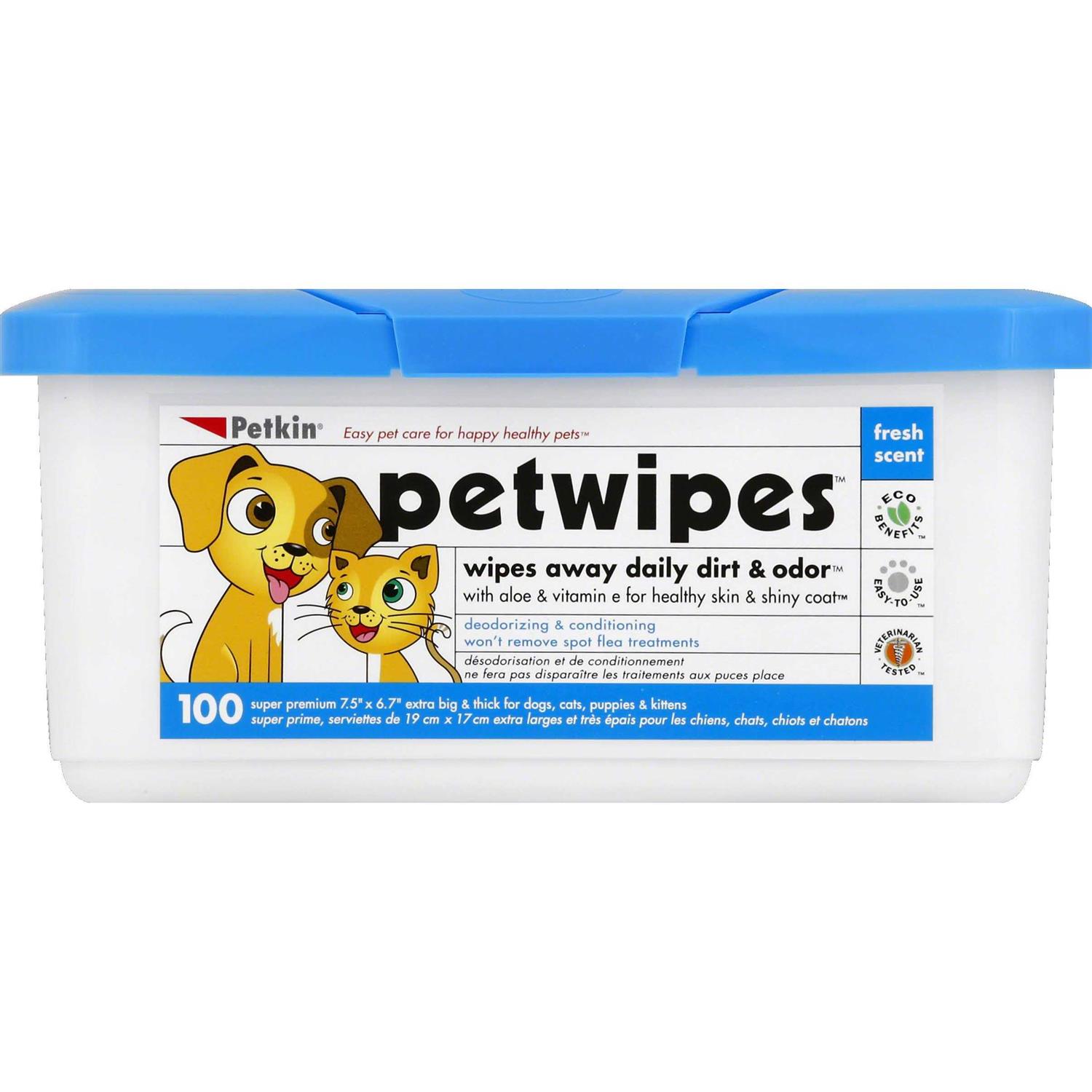 Petkin Pet Wipes