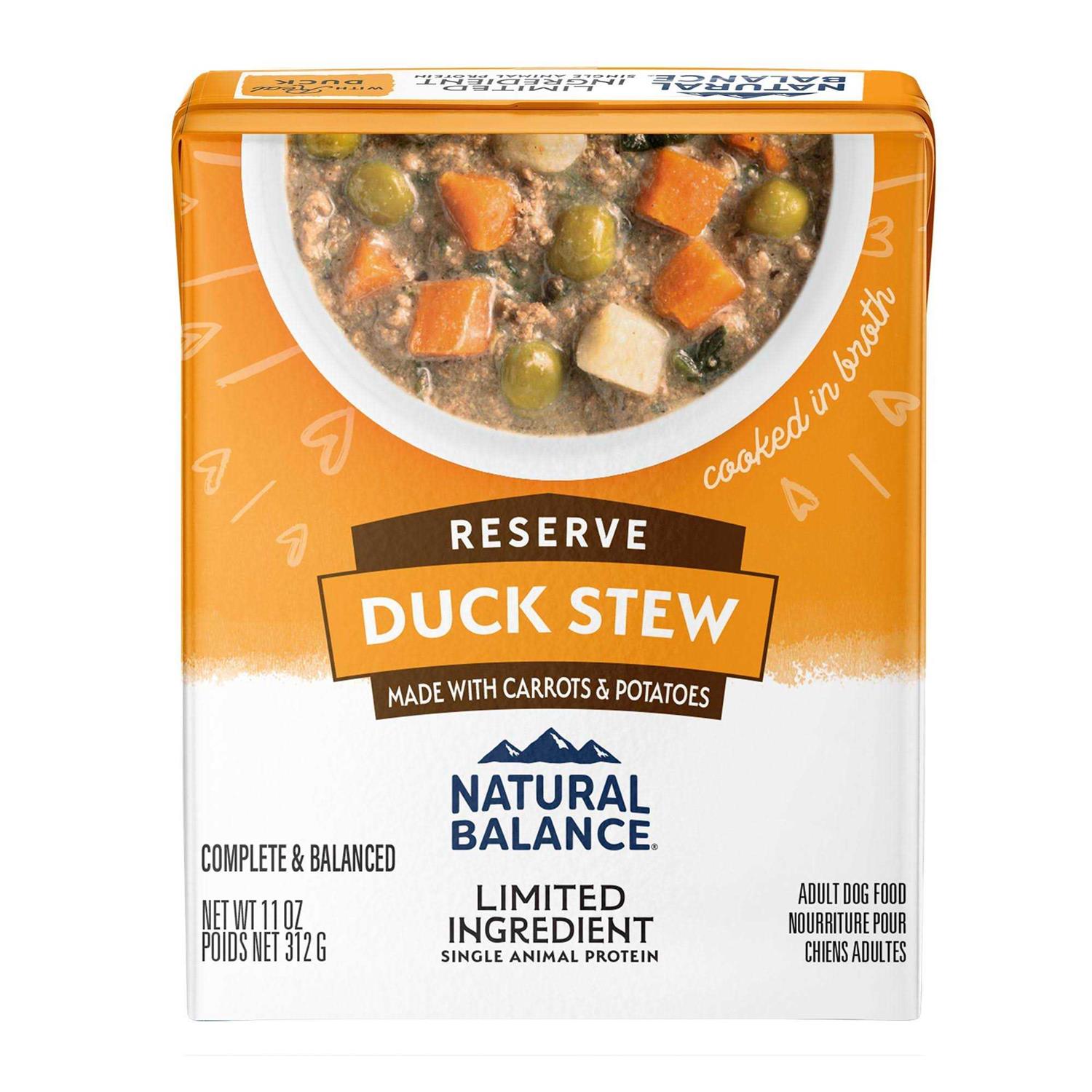 Natural Balance Limited Ingredient Stew Wet Dog Food