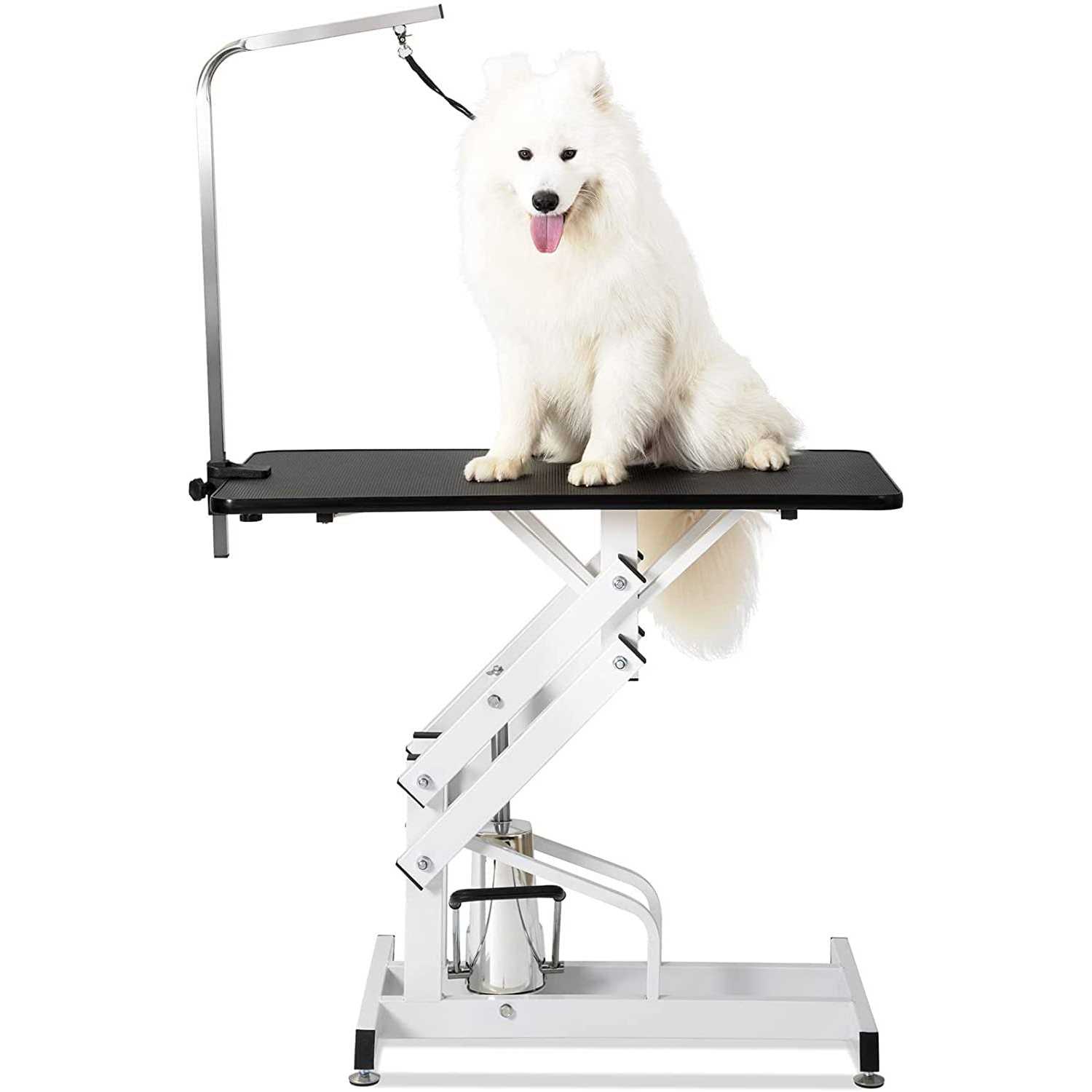 Hydraulic Pet Grooming Table for Large Dogs Professional Heavy Duty Adjustable Height