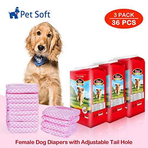 Pet Soft Dog Diapers Female Disposable Dog Diapers Cat Diapers for Female Cats