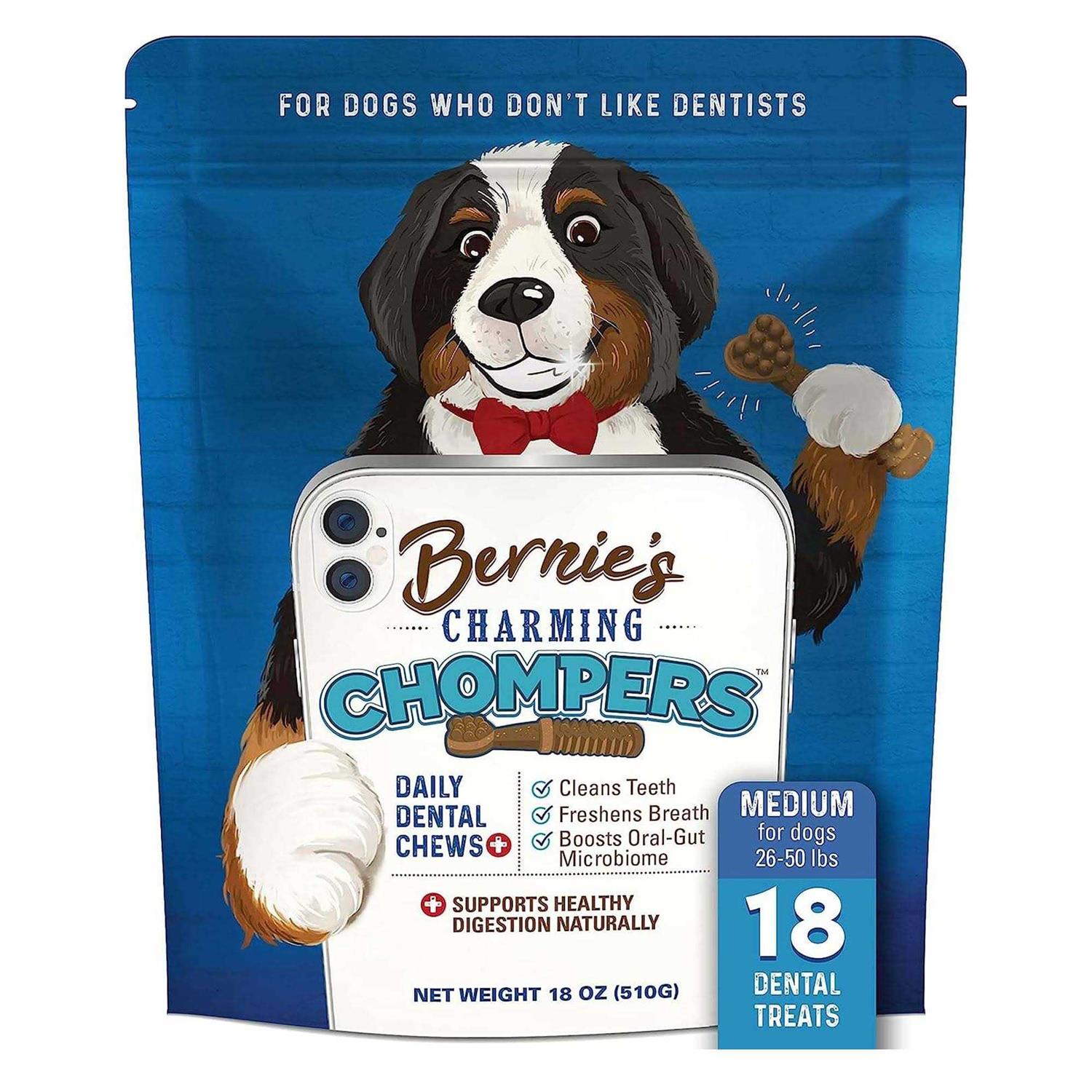Bernie’s Charming Chompers Daily Dental Chews Dogs