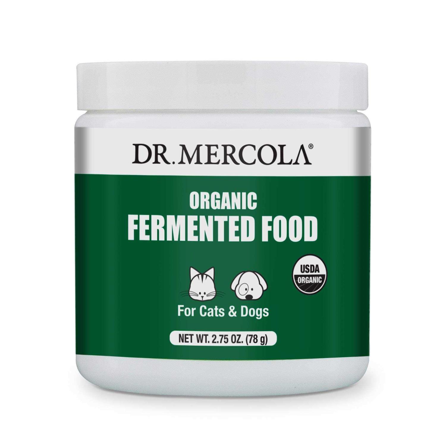 Dr. Mercola Organic Fermented Food Supplement for Cats & Dogs