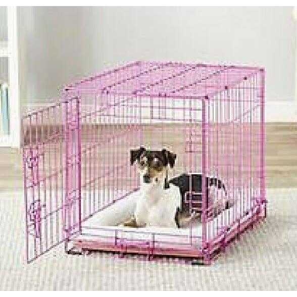 Frisco Fold & Carry Single Door Collapsible Wire Dog Crate