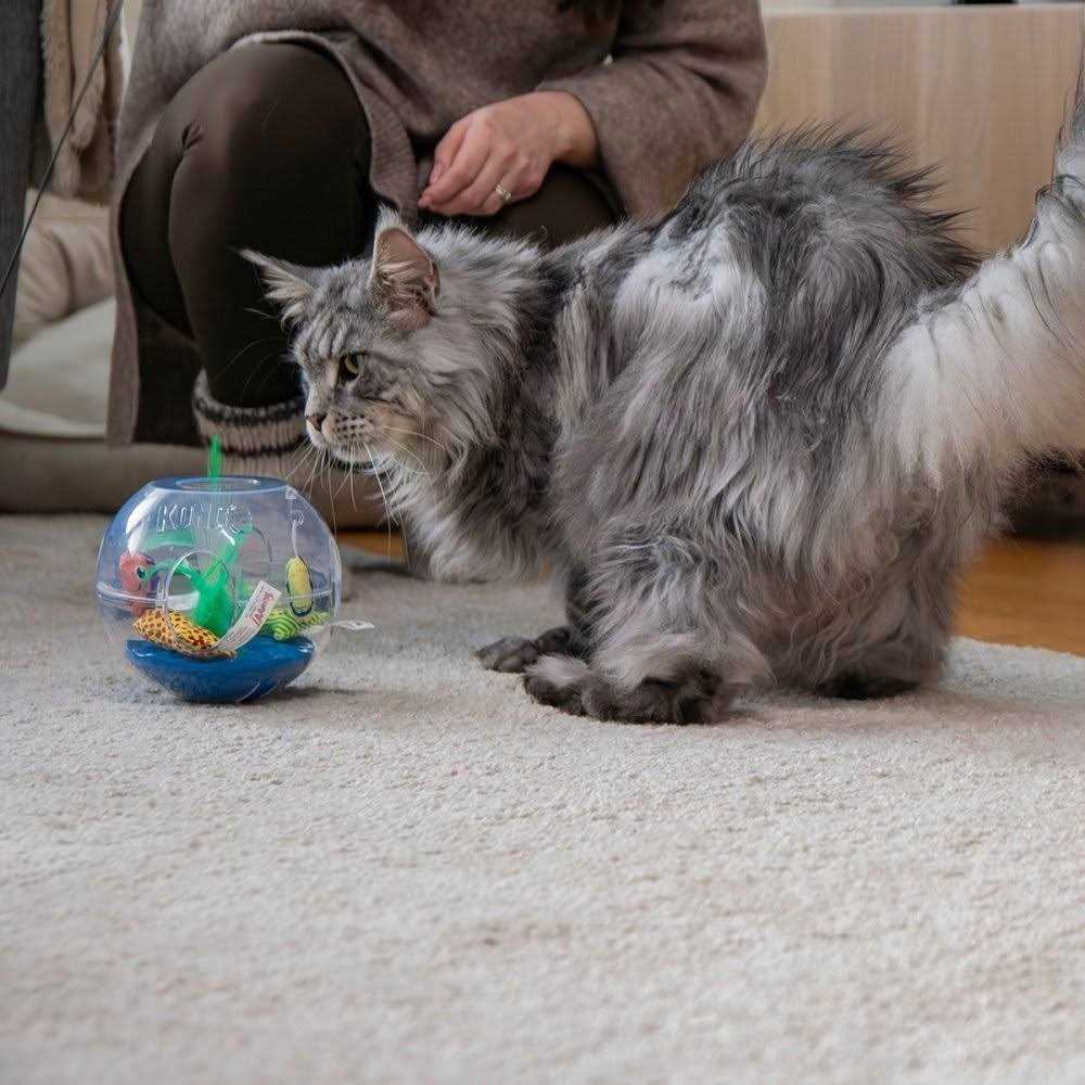 Kong Bat-A-Bout Glow Aquarium Cat Toy