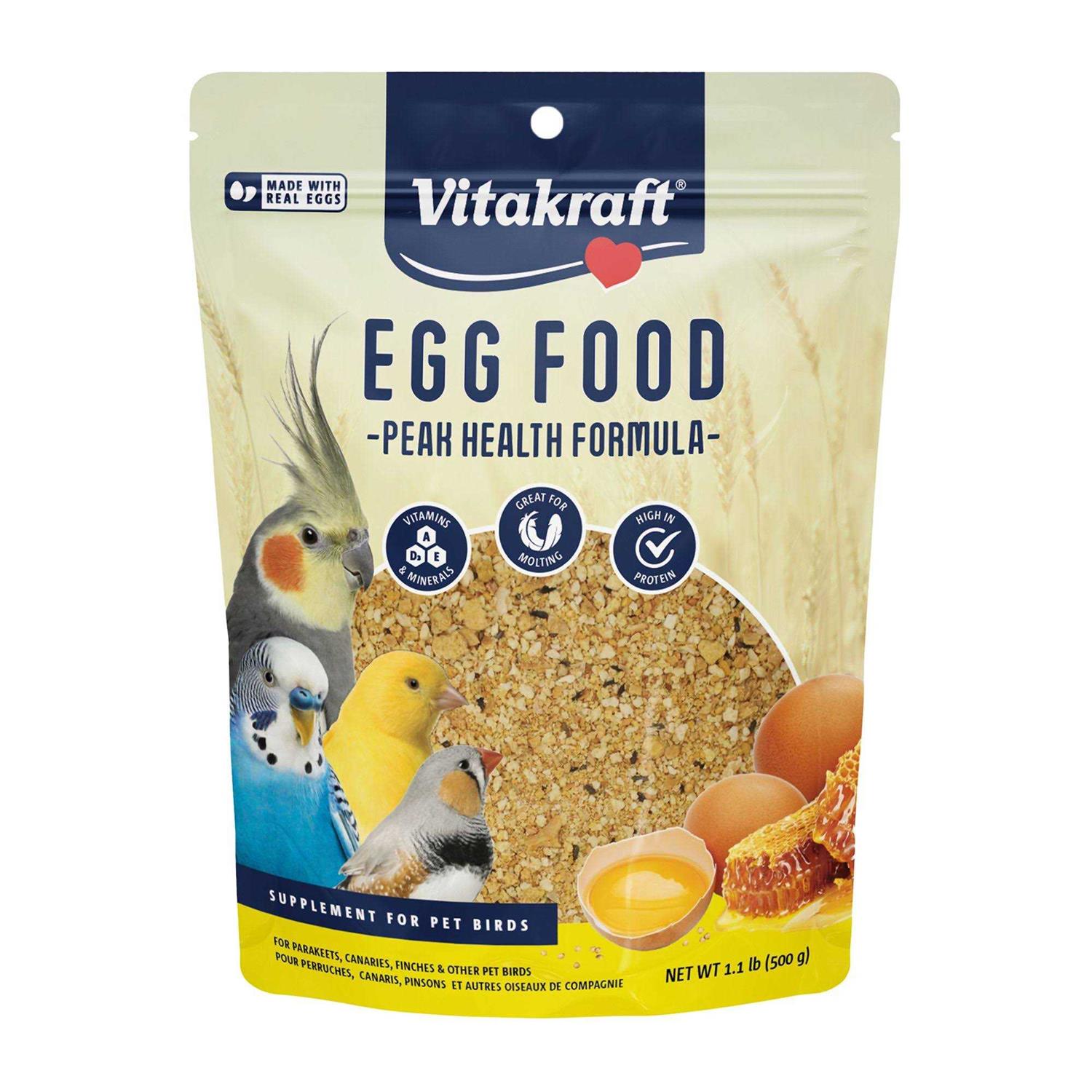 Vitakraft VitaSmart Egg Food Daily Supplement for Pet Birds
