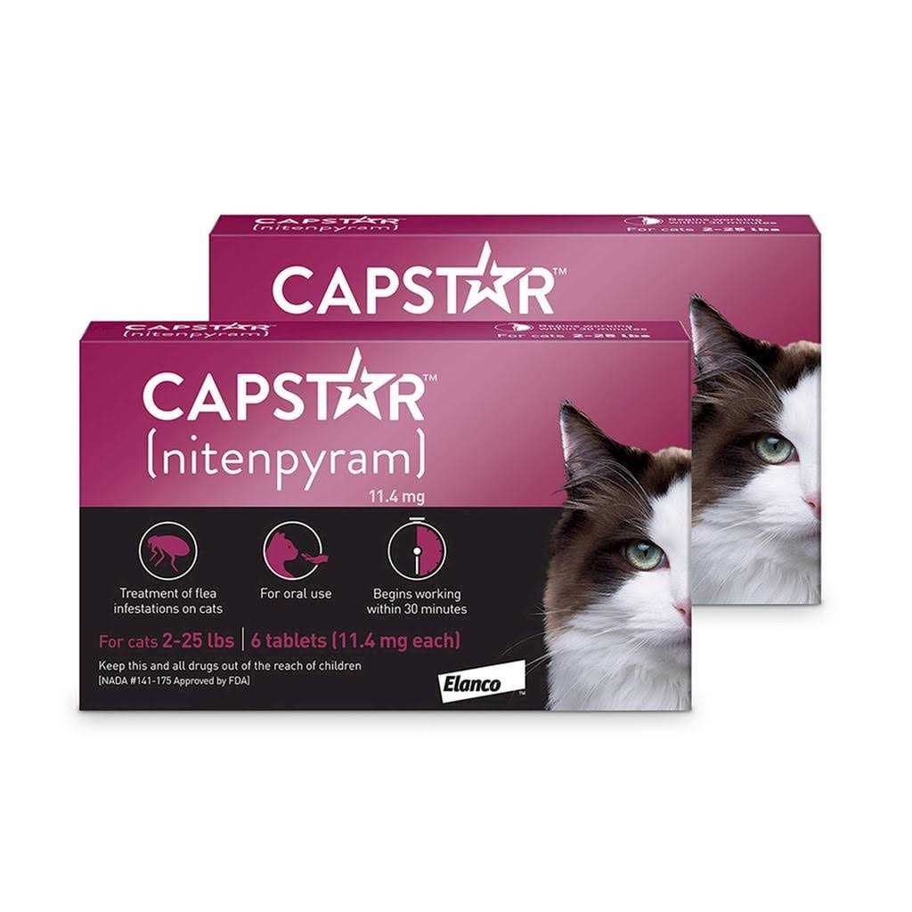 Capstar Flea Tablets for Cats 2-25 lbs