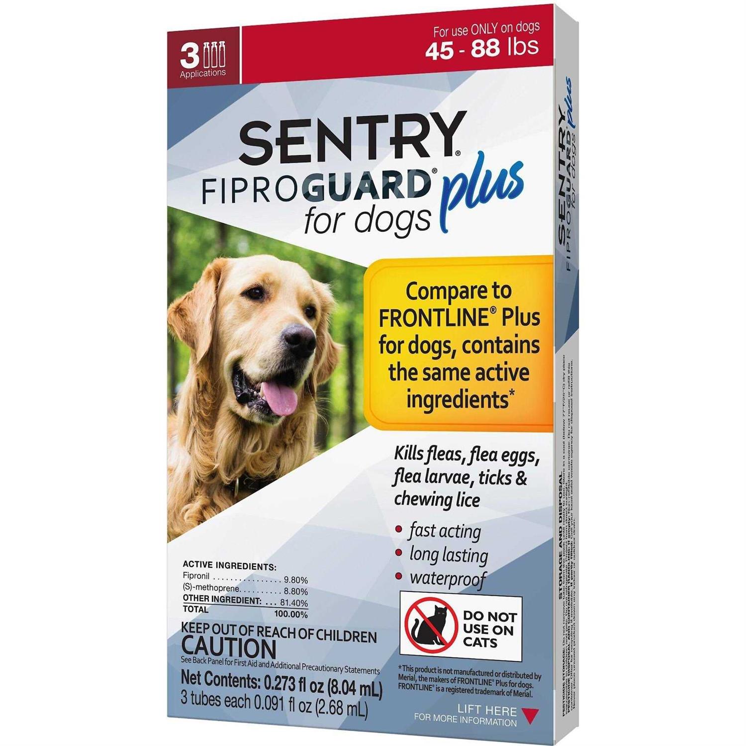 Sentry Fiproguard Plus for Dogs
