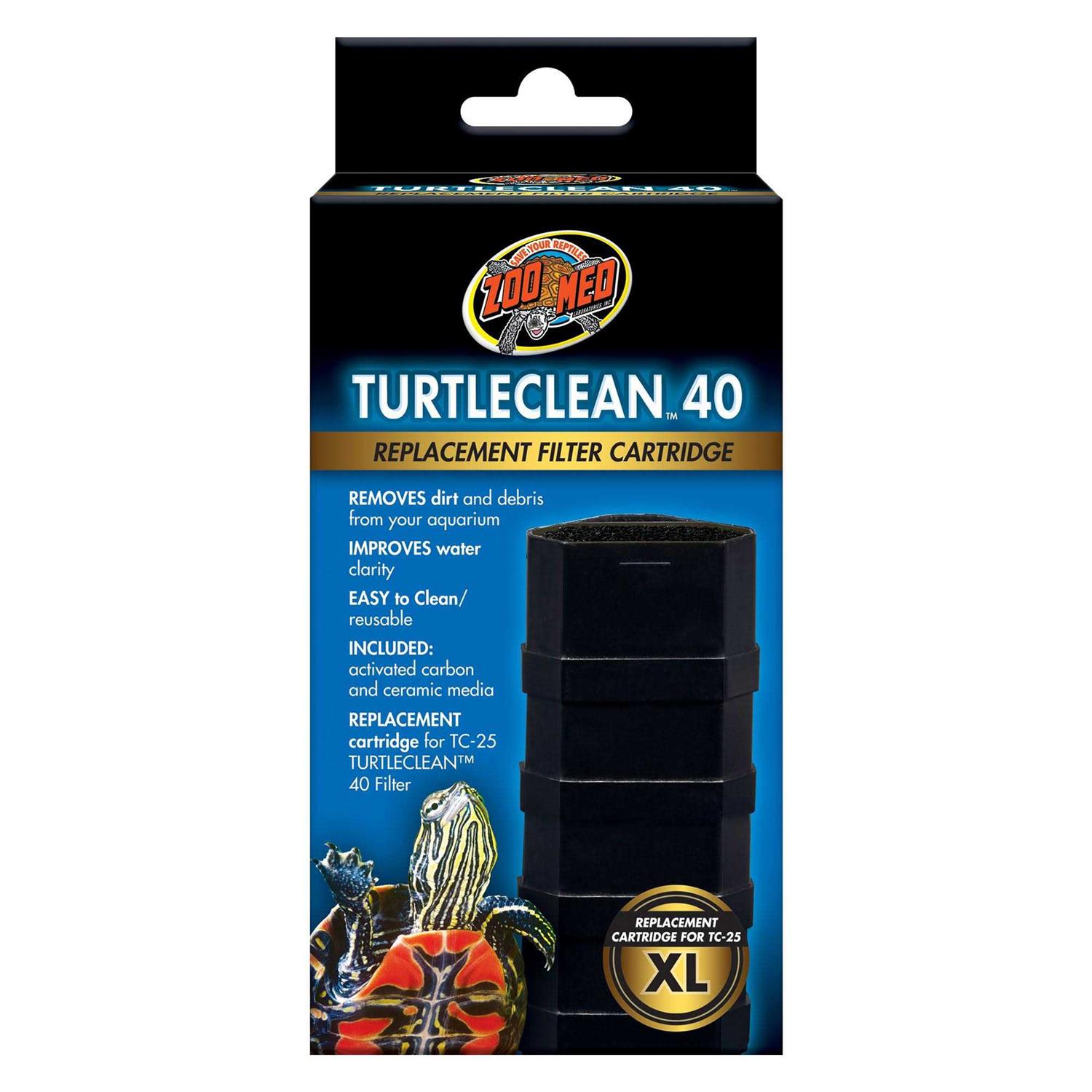 Zoo Med Clean 40 Replacement Turtle Cartridge
