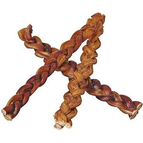 Pawstruck Braided Bully Sticks Dog Treats