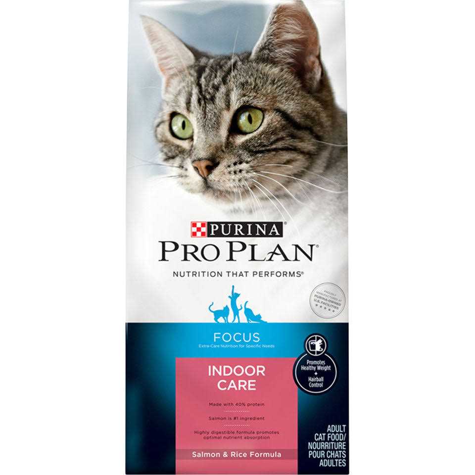 Purina Pro Plan Hairball Management Indoor Salmon & Rice Cat Food
