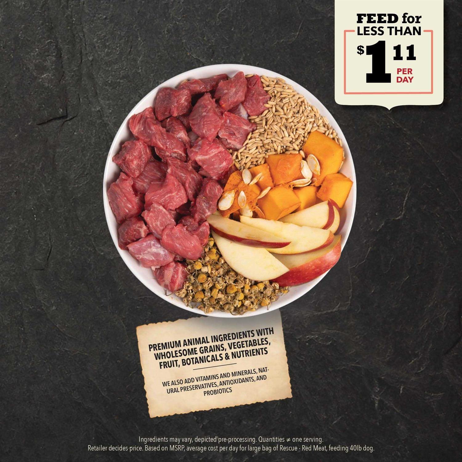 Acana Rescue Care for Adopted Dogs Red Meat