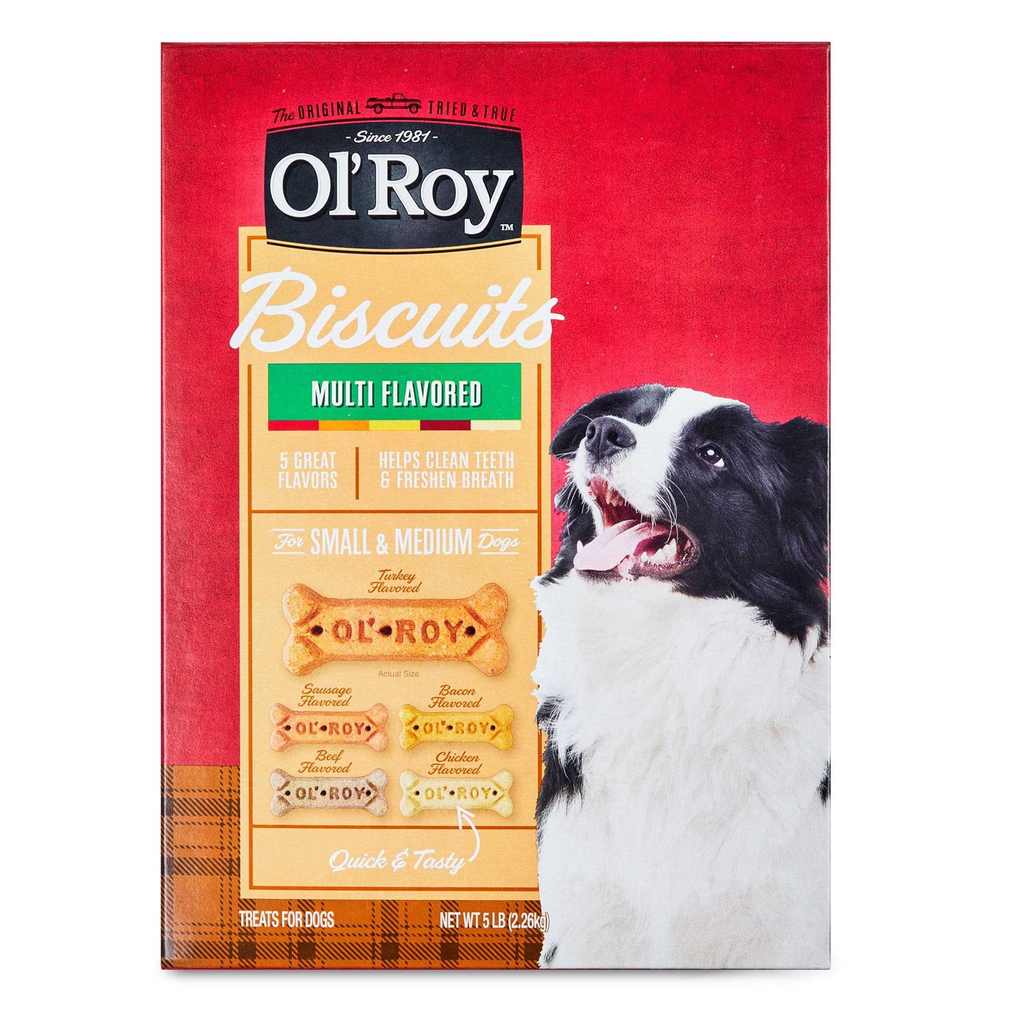 Ol’ Roy Multi Flavored Biscuits