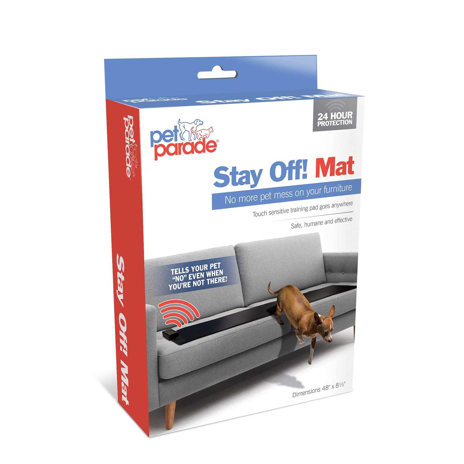 Pet Parade Stay Off! Mat Indoor Pet Training Sonic Repellent for Dogs and Cats