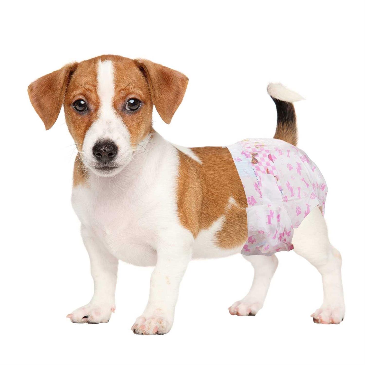 Dono Disposable Dog Diapers Female Super Absorbent Doggie Diaper Rapid-Dry Gel Technology Puppy Diapers