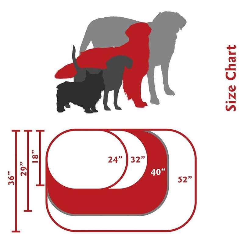 Majestic Pet Palette Heathered Sherpa Bagel Bolster Dog Bed