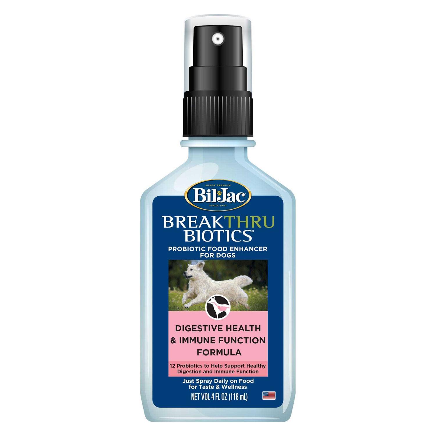 Bil-Jac BreakThru Biotics Probiotic Dog Food Spray