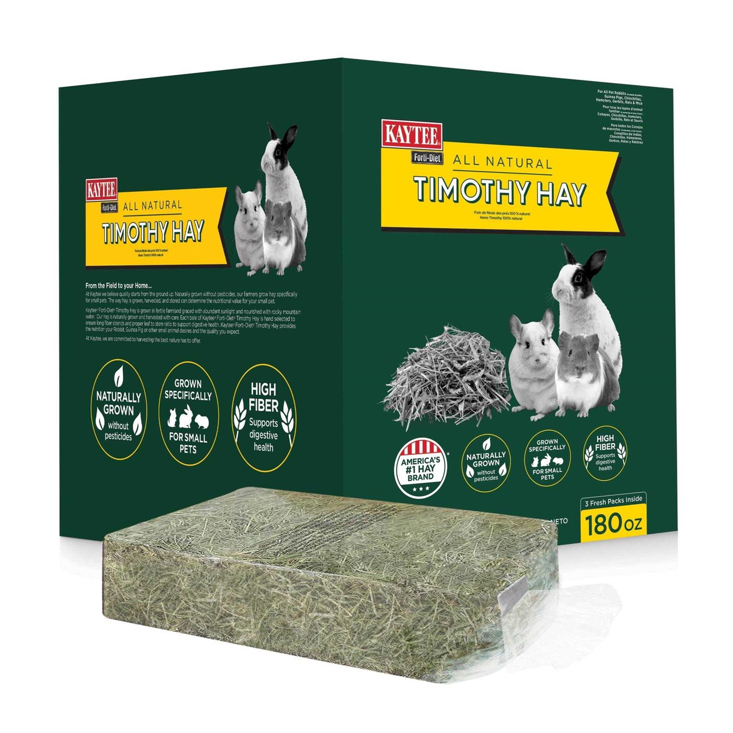 Kaytee Forti diet Timothy Hay for Small Animals