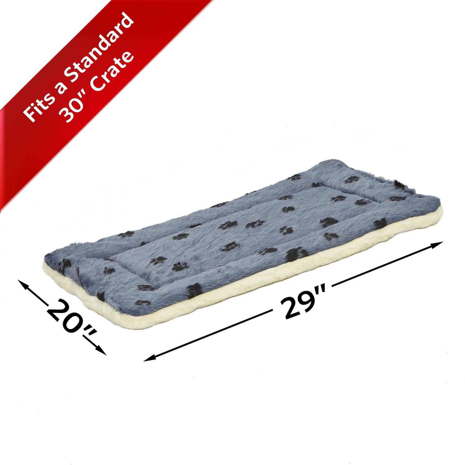 Midwest Paw Print Reversible Bed