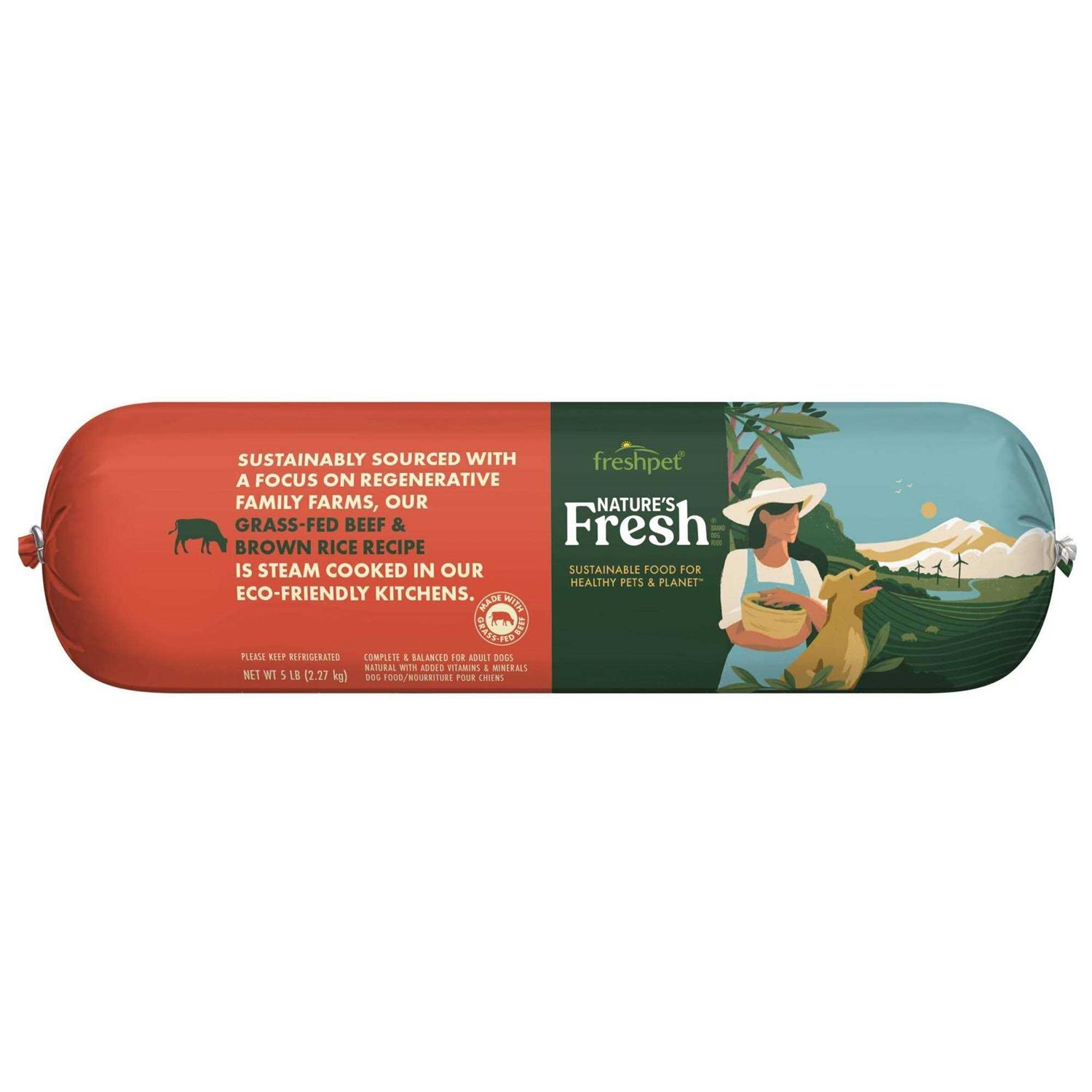 Freshpet Nature’s Fresh Beef Recipe Dog Food