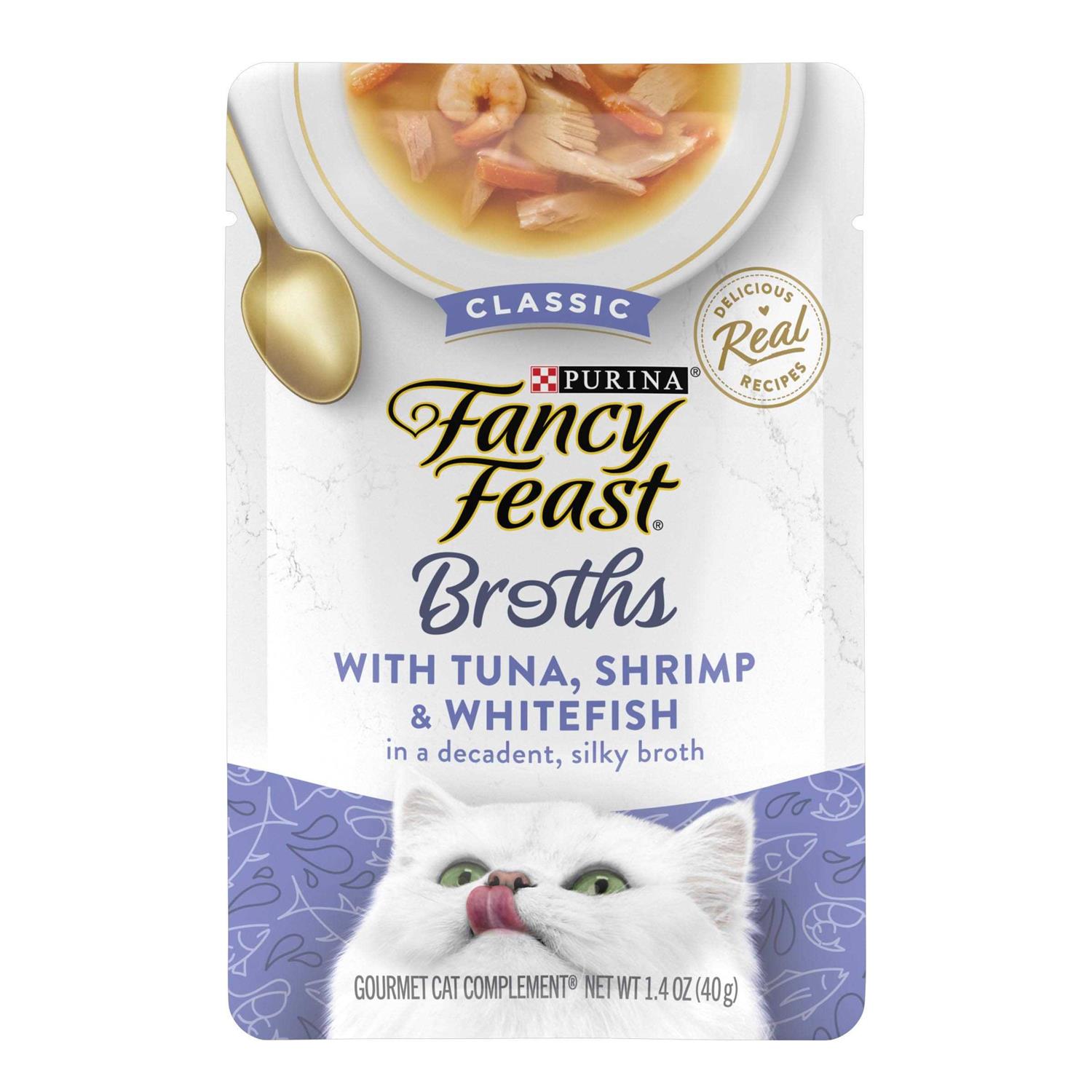 Fancy Feast Broths Creamy Wet Cat Food