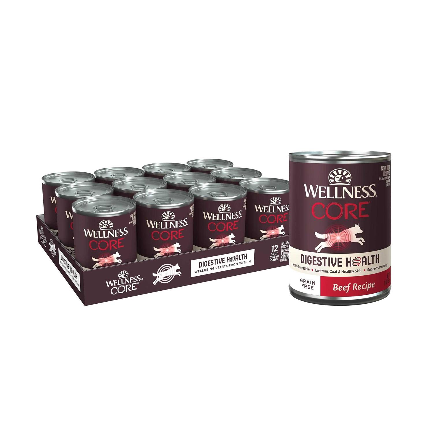 Wellness Core Digestive Health Beef Grain Free Wet Dog Food
