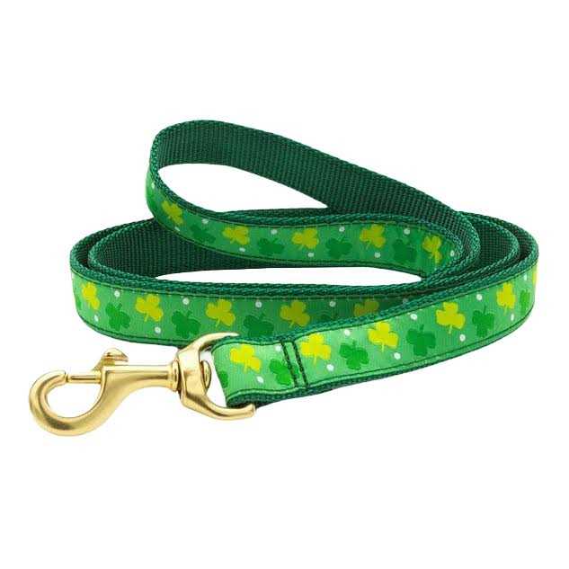 Up Country Dog Collar Shamrock Wide