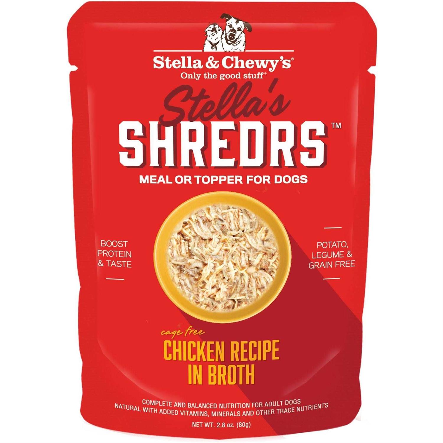 Stella & Chewy’s Dog Shredrs Chicken