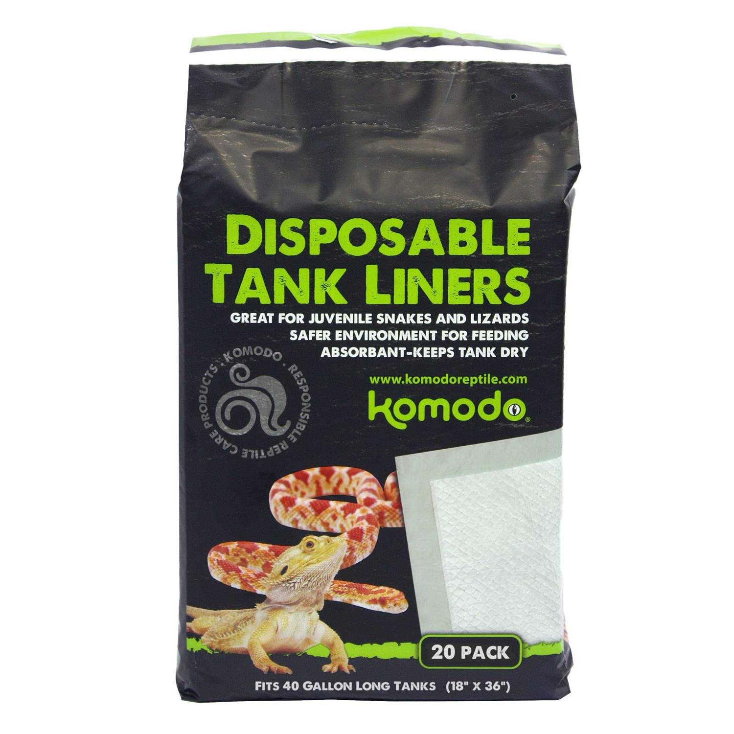 Komodo Repti-Pads Disposable Tank Liners 12 x