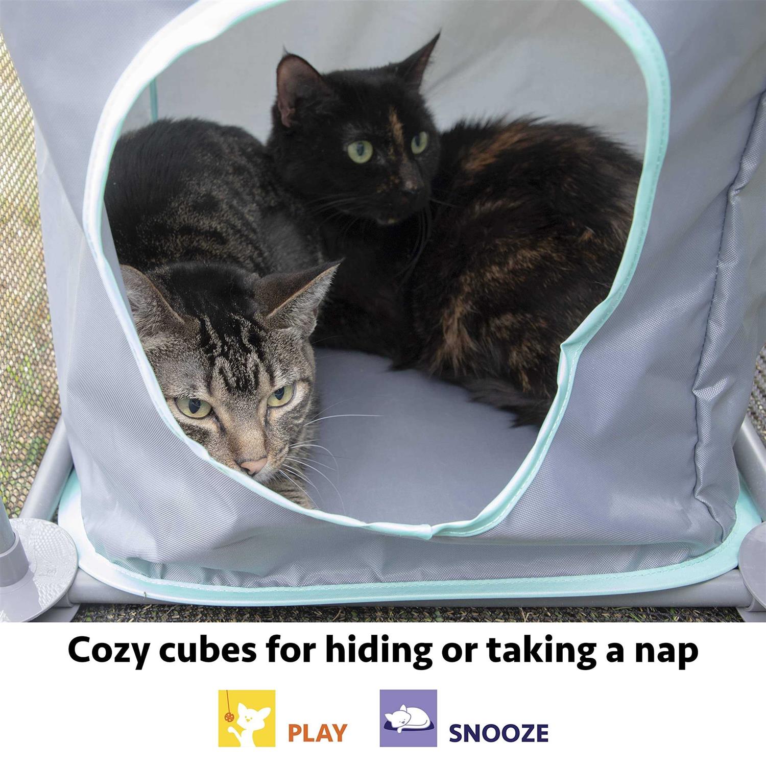 Kitty City Claw Indoor and Outdoor Mega Kit Cat Furniture