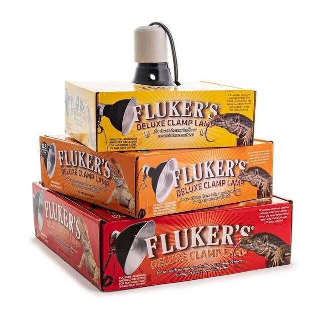 Flukers Clamp Lamp with Switch