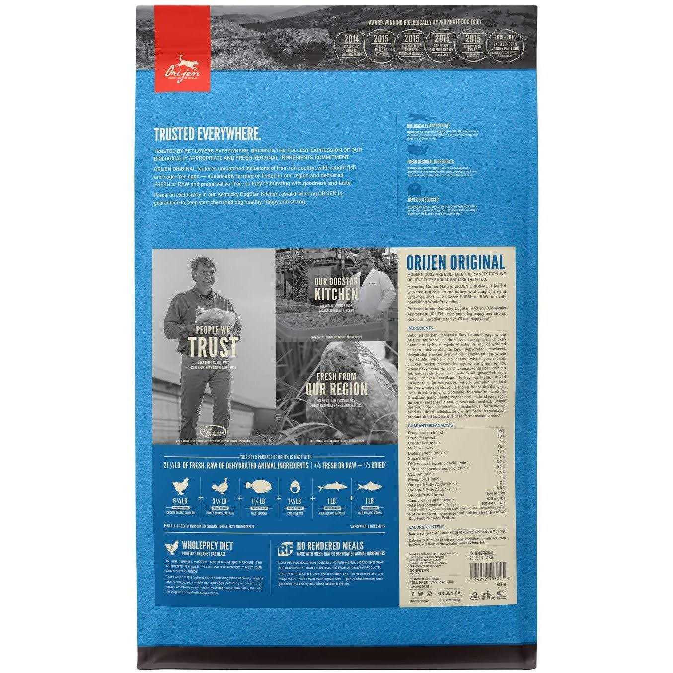 Orijen Original Dry Dog Food
