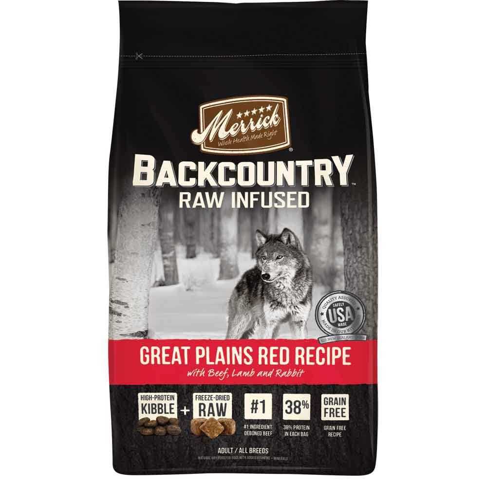 Merrick Backcountry Grain Free Raw Infused Recipe Dry Dog Food