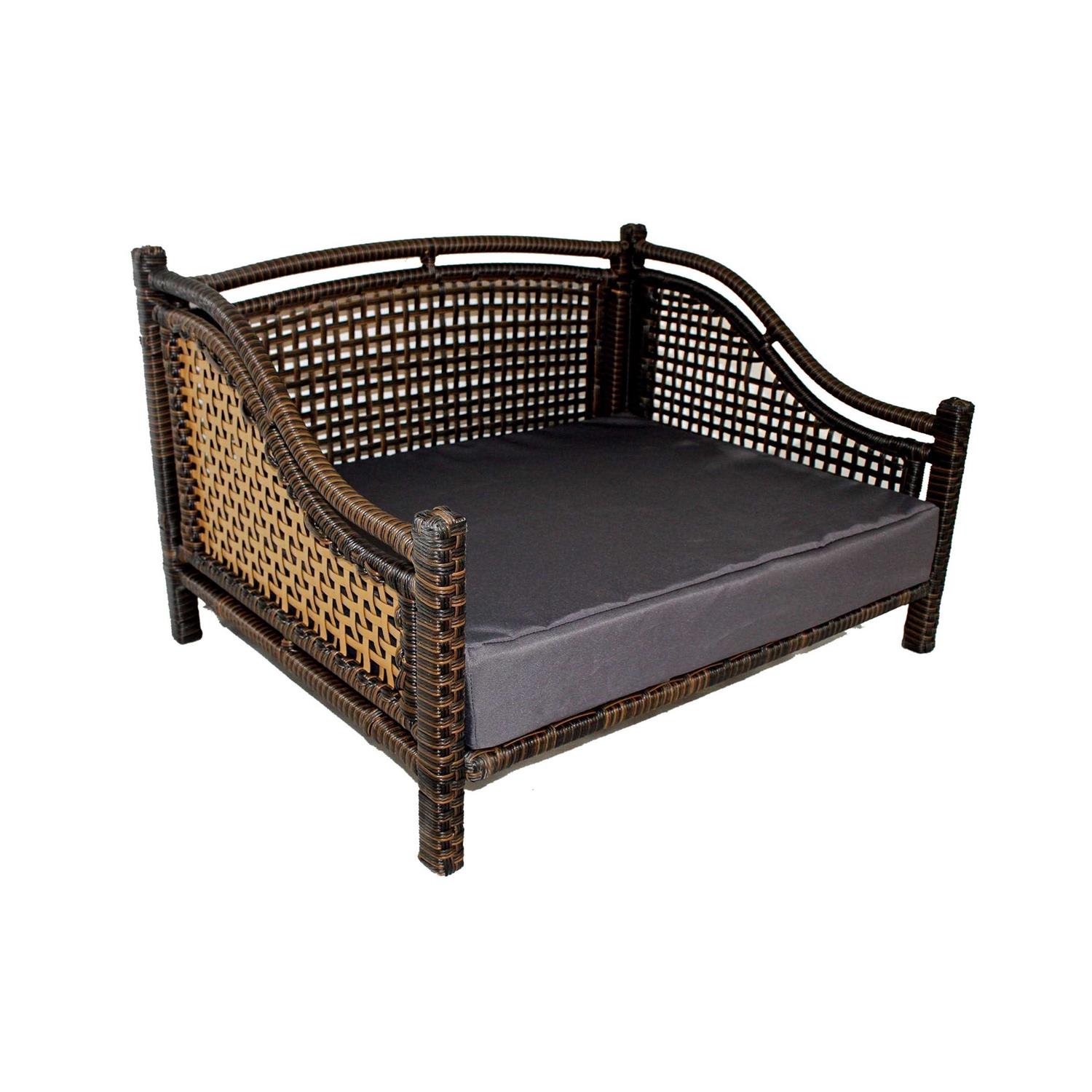 Iconic Pet Maharaja Rattan Indoor/Outdoor Pet Bed
