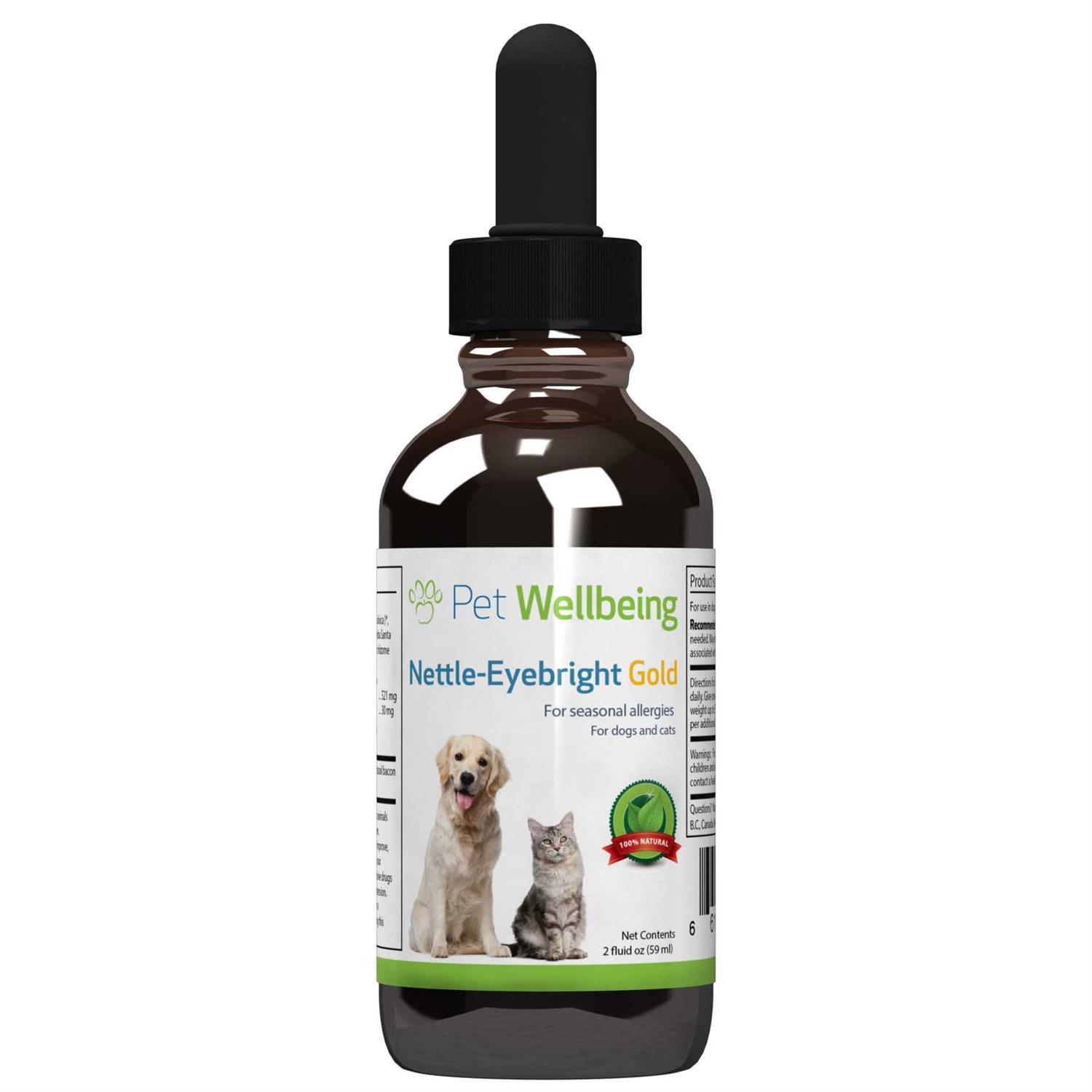 Pet Wellbeing Nettle Eyebright Gold for Dogs