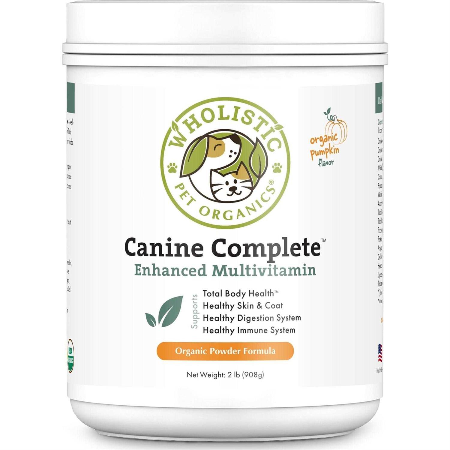 Wholistic Pet Organics Canine Complete Organic Pumpkin Supplement for Dogs