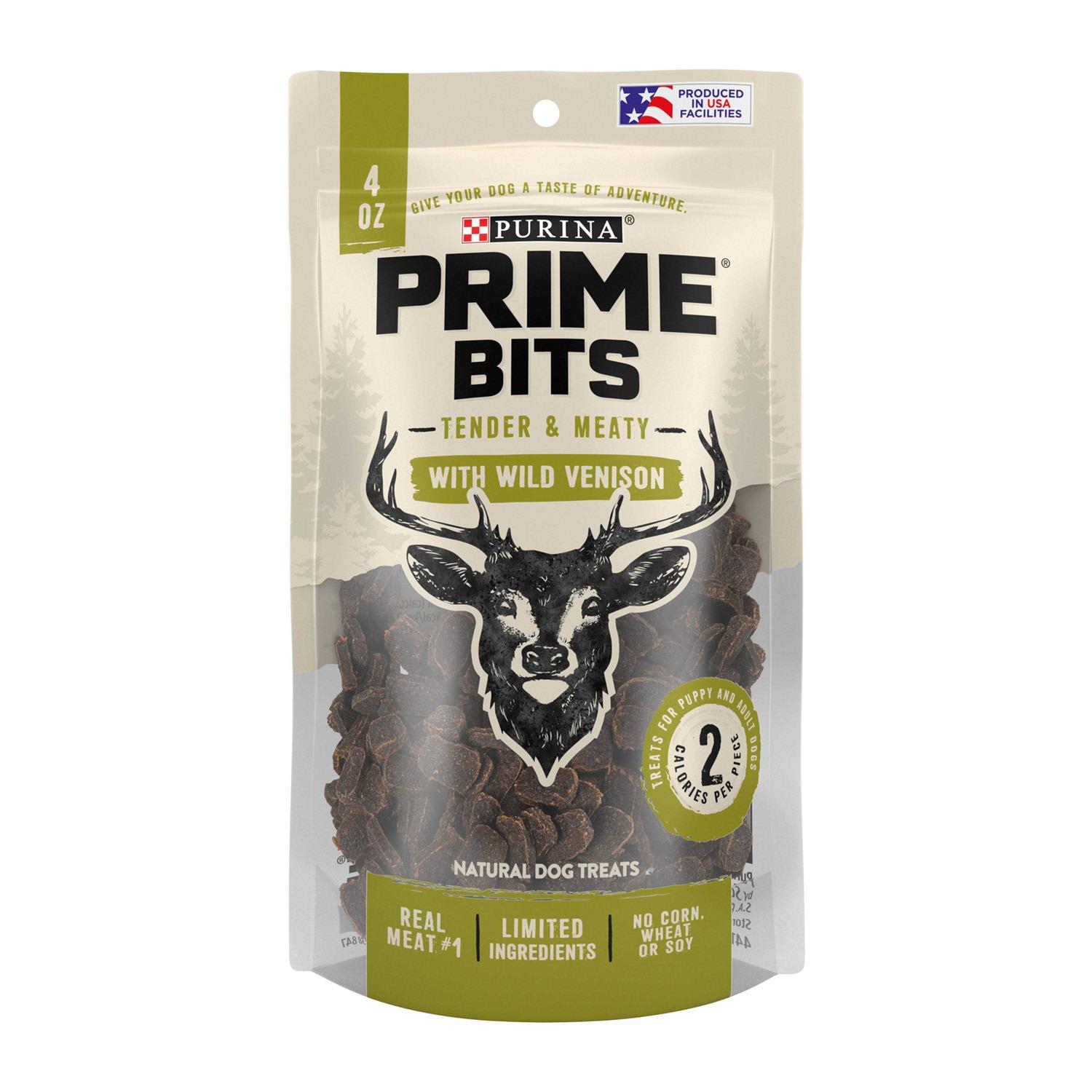 Purina Prime Bits with Wild Venison Natural Dog Treats