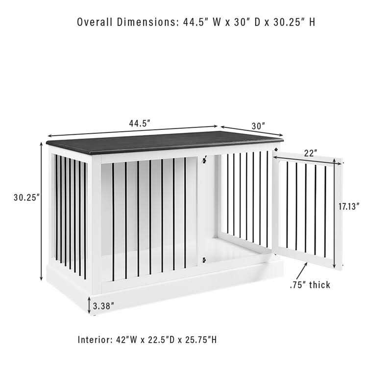 Winslow Credenza Crate Dark Brown