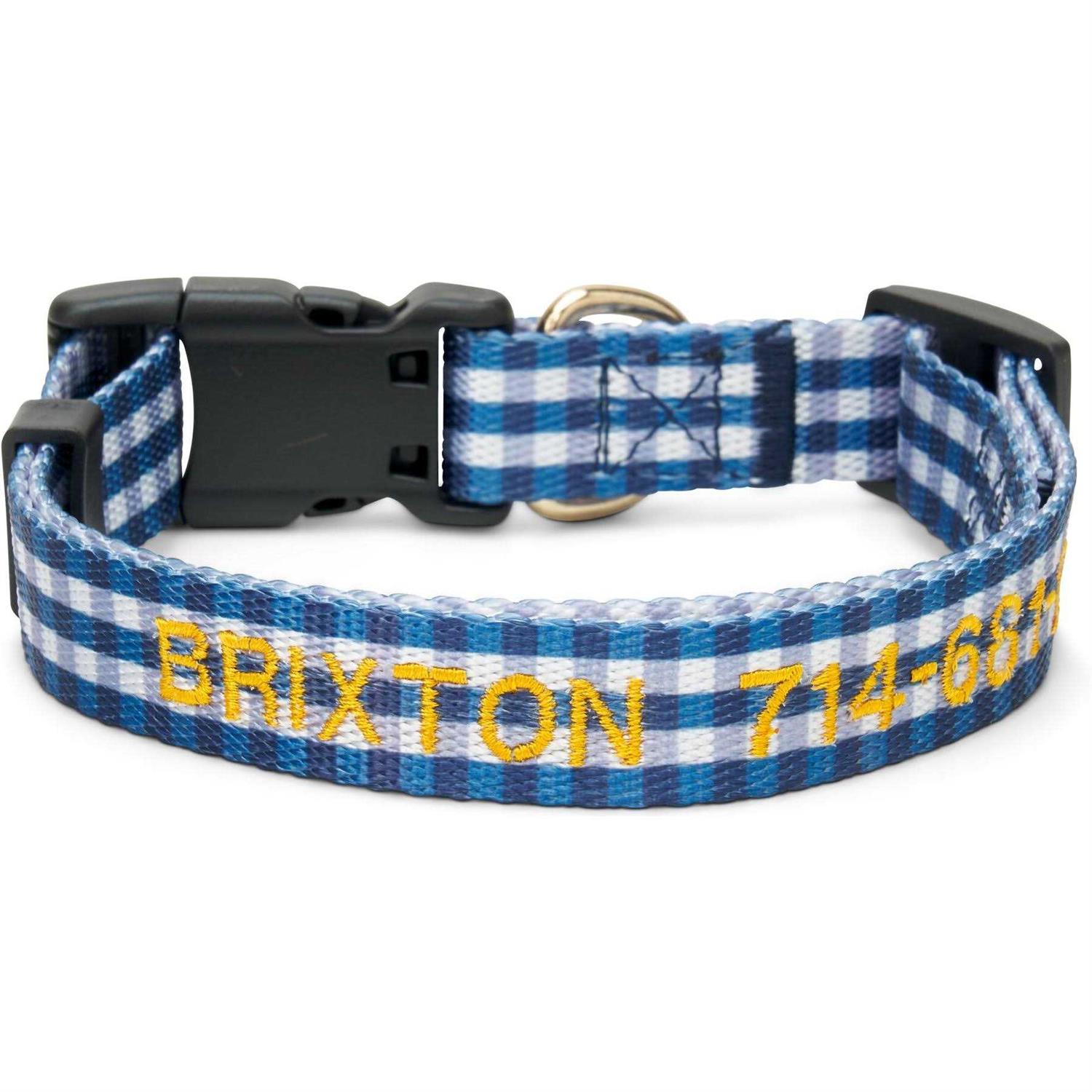 Boulevard Personalized Dog Collar