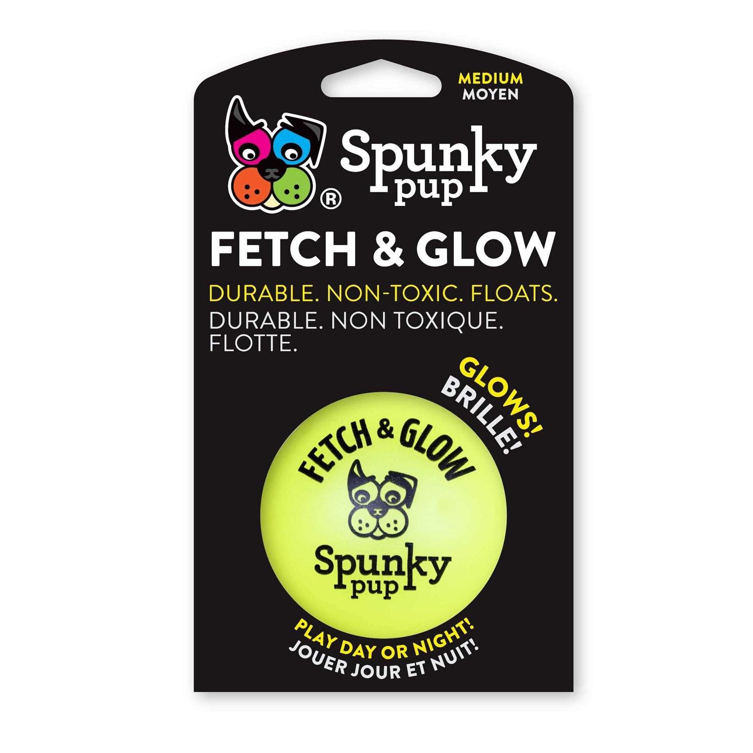 Spunky Pup Fetch Glow Ball