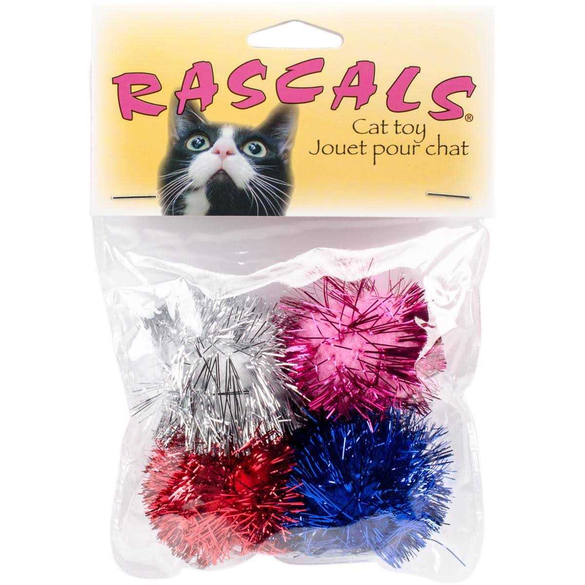 Turbo Glitter Pom Poms Ball Cat Toys