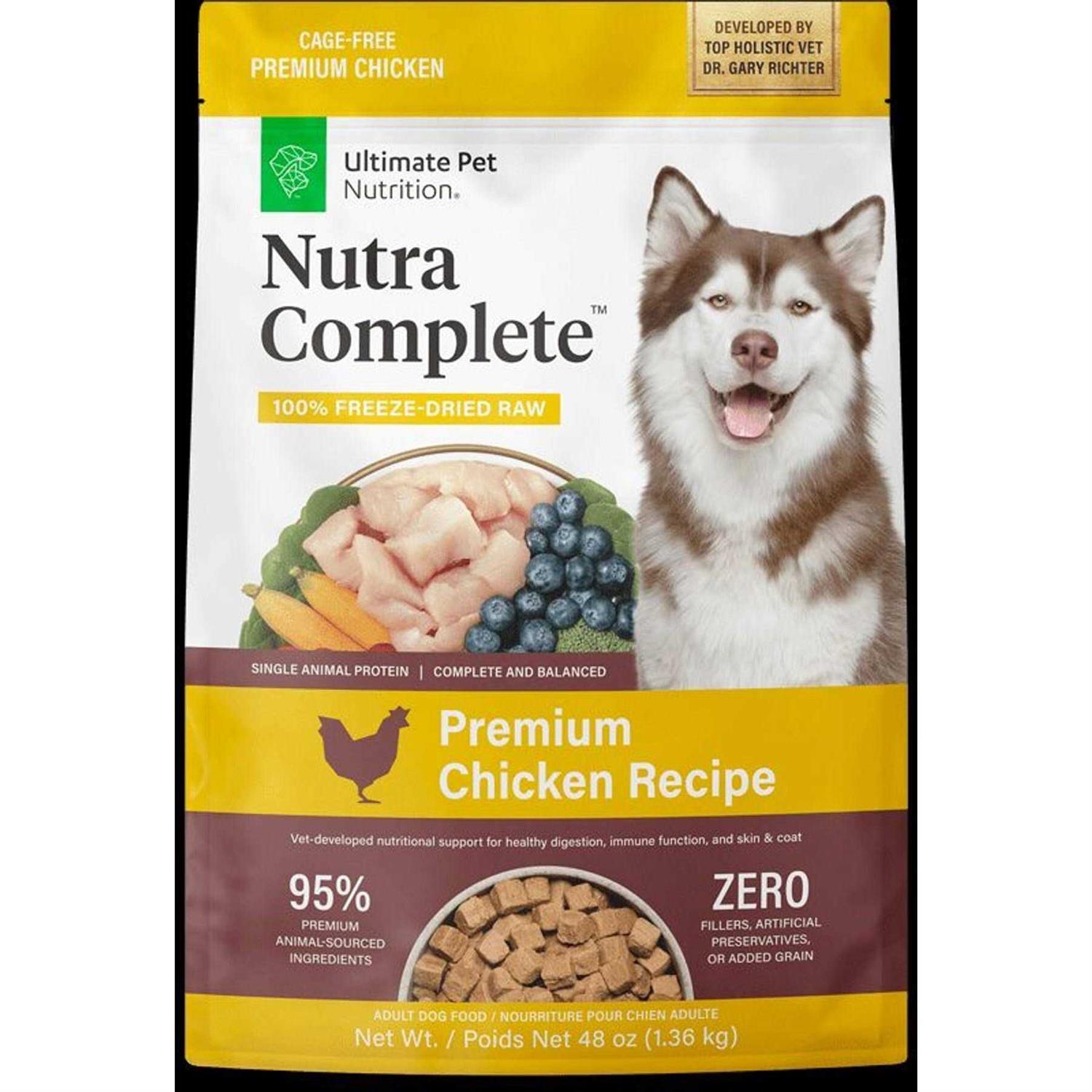 Ultimate Pet Nutrition Nutra Complete Premium Chicken Dog Food